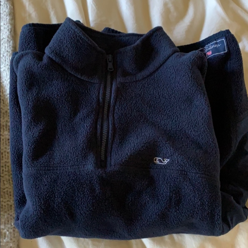 Vineyard vines fleece quarterzip